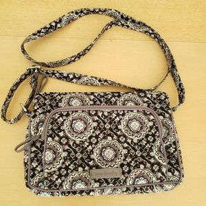 Vera Bradley Charcoal Medallion Little Hipster